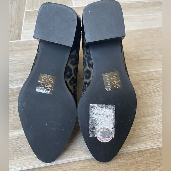 Rag & bone “Rover” Chelsea Leopard Print Suede Booties - Picture 8 of 12